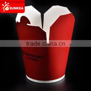 Multi Color Printed Paper Noodle Box Made by Sunkea Company thumbnail-2