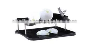 LBY Manufactures Stainless Steel 2 Tiers Dismountable Dish Rack thumbnail-1