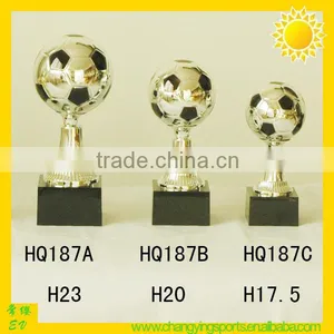 Football Trophy Soccer Ball Trophy Plastic Trophy Cup Sport TrophiesHQ186/187 thumbnail-2