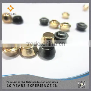 7mm Zinc Alloy Rivet With Golden and Black Color thumbnail-2