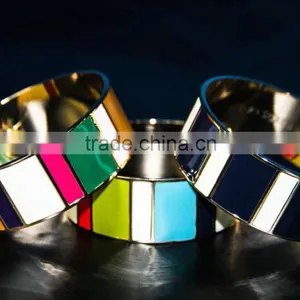 Imitation Jewelry Gold Bangle,imitation Jewellery Thailand,bracelets for Women Bangle,bangle Bracelet Plain,wide Bracelet Gold thumbnail-1