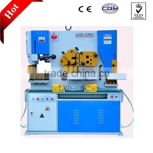 Sheet Metal Steel Working Ironworker Machine/stainless Steel Cutting Machine thumbnail-1