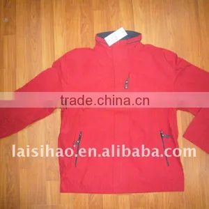 2011 Fashion Red Plain Varsity Jackets thumbnail-1
