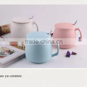 Sublimation Ceramic Coffee Mug With Cover thumbnail-2