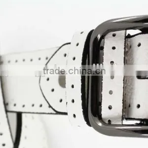 2015 Women Plain Fashion PU Leather Jeans Belt With Fuax Leather and Square Buckles in Yiwu thumbnail-6