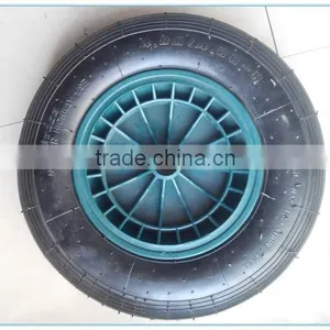 Wheelbarrow Inflatable Pneumatic Air Rubber Wheel 16*4.00-8 thumbnail-3