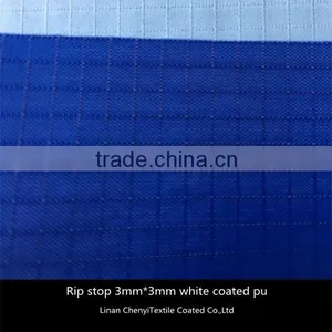 White Coated Oxford Fabric thumbnail-6