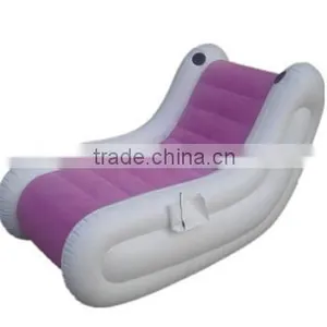 Inflatable Flocking Sofa/music Chair/inflatable Music Flocking Chair thumbnail-1