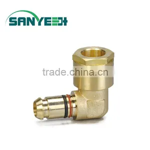 90 Degree Street Elbow Copper Pipe Fitting thumbnail-1