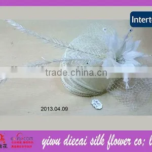 2013 High-grade Whosale Decorated Wedding Sinamay Church Hat/fascinator thumbnail-1