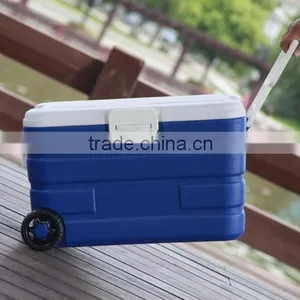 NEW STYLE Portable Mini Fridge With Wheels thumbnail-3