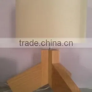 Vintage Modern Wood Desk Table Lamp thumbnail-1
