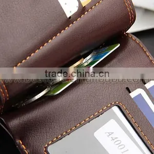 Quality Men Zipper Folding Men Wallet Purse Gift thumbnail-3