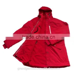 Woman Polar Fleece Lining Waterproof Winter Jacket thumbnail-1