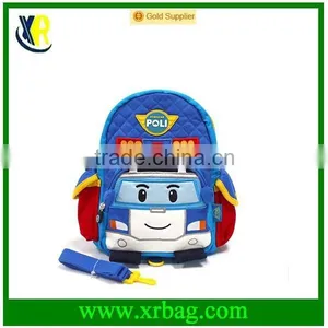 Factory Provide Cotton Fabric Kids Backpack thumbnail-1