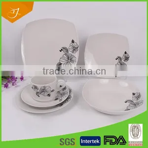 20pcs Round Shape Ceramic Dinnerware,High Quality Porcelain Dinner Set thumbnail-1