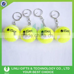 Giveaways Fuzzy Tennis Ball Key Chain thumbnail-6