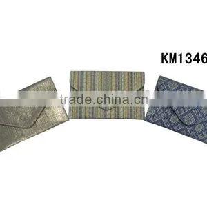 New Designed Straw Material Envelope Clutch Bag Wholesale thumbnail-1