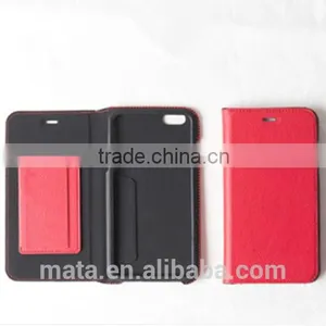 Retro Style Flip PU Leather Case With Card Slot Leather Case For Iphone 6 thumbnail-5