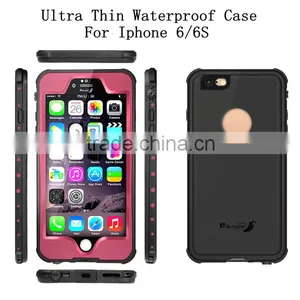 Amazon Hot Selling IPX8 Waterproof Phone Cases for Iphone 6/6S, OEM Customize Your Logo thumbnail-1