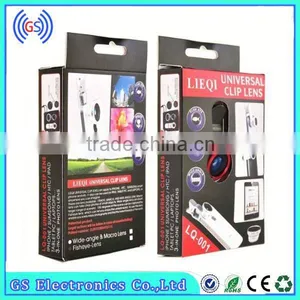 Fisheye Lens Mini Camera 3 in Universal Clip Mobile Phone Camera Lens thumbnail-1