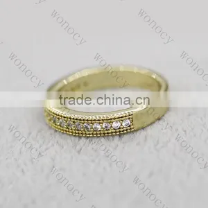 2016 Dongguan New Design Cheap Price Wholesale Fashion Silver Wedding Ring thumbnail-4