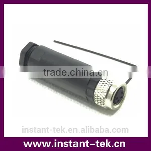 INST M8 3P/4P M16 Self-locking Male and Female Waterproof Connector thumbnail-2