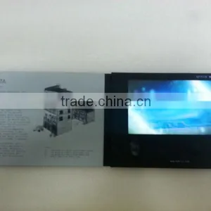 HOT! 7" Lcd Video Screen in Brochure Card, Video Module in Printed Card thumbnail-1
