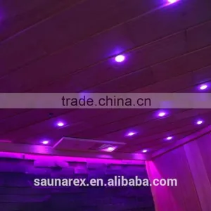 2 Person Far Infrared Sauna Room Glass thumbnail-2