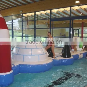 Small Cute Polo Bear Inflatable Water Aqua Track thumbnail-3