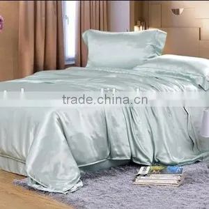 Details About 4pcs 100% Pure Silk Sheets Set Silk Bedding Set Seamless 19mm Charmuese thumbnail-3