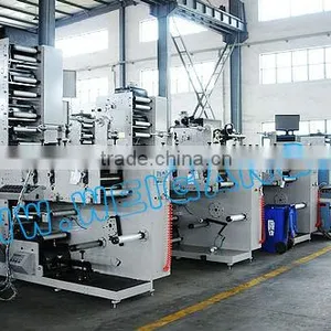 ZBS- 450G New One Color / Multicolor Flexo Printing Machine With Three Die Cutting and Slitting Stations for Sale Quality Choice thumbnail-4