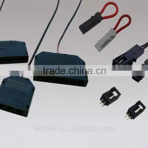 Fok LED Ceiling Mount Lamp Black ABS Mini 3way/4way/6way/12way Junction Box 12V thumbnail-1
