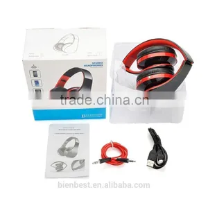HiFi Deep Bass Wireless Stereo Bluetooth Headphone Noise Cancelling Headset With Mic thumbnail-1