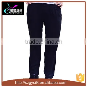 OEM Service Women's Casual Pants 100% Silk Trousers thumbnail-4