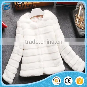 Women's Coat Turkish Coat for Long Sleeves Faux Fur Coat thumbnail-3