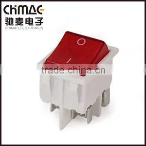 15a 125vac White Rocker Switch T125 55 KCD2 Series With Screw Light Switch thumbnail-3