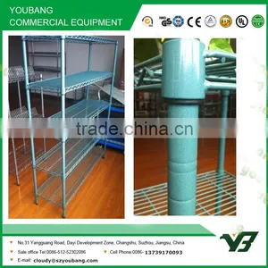 2015 Hot Sell NSF Heavy Duty 150KGS 72x24 Inch 5 Layer Black Color Eproxy Shelving Rack (YB-WS059) Quality Choice thumbnail-2