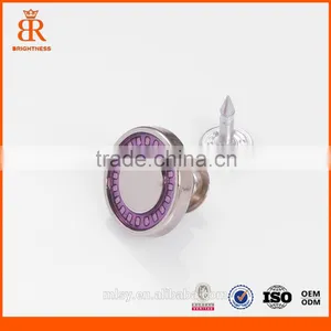 High Quality Fashion Custom Printed Sewing Buttons Clothes Snap Buttons thumbnail-1