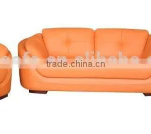 Single Modern Bedroom Chairs Leisure Leather Sofa Chair thumbnail-2