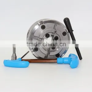 High Quality 4 Jaw 4" Wood Lathe Chuck thumbnail-1