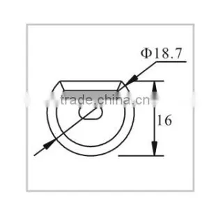2016 Plastic Cover Aluminum Led Profile for SMD2835 Led Strip Light thumbnail-2