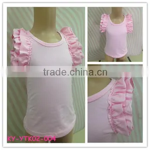Baby Clothing Manufacturer Wholesale Blank t Shirts Ruffle Shirts Toddler thumbnail-2