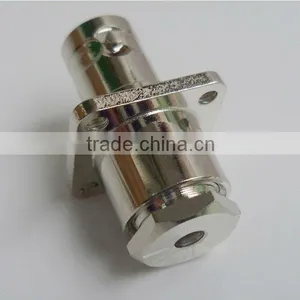 RF Coaxial Connector BNC Female 4-hole Panel Mount Clamp for RG58 thumbnail-2