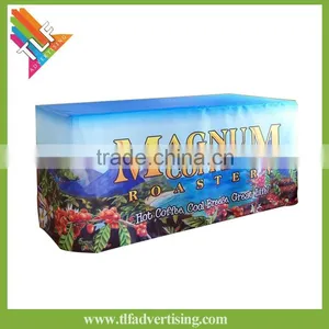 6ft and 8ft Trade Show Advertising Fitted Table Cover thumbnail-1