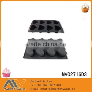 MULTI SHAPE HEART CAKE MOLE MOULD SILICONE HIGH HOT CAKE TOOLS thumbnail-1