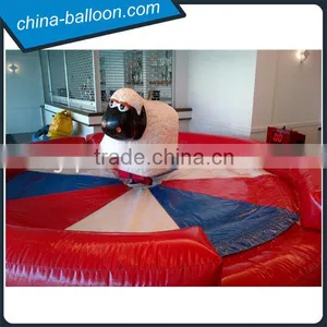 Exciting Inflatable Mechanical Rodeo Sheep Inflatable Rodeo Bull Game for Sale Quality Choice thumbnail-1