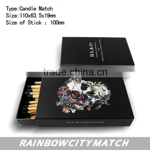 Export Candle Matches for Fefstival and Promotional With Colorful Logo Printing thumbnail-1