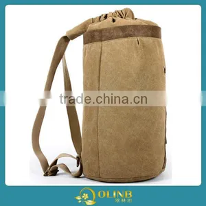 Canvas Drawstring Backpack thumbnail-1