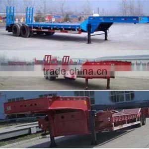 Best Selling Transportion Heavy Machinery 60T-120T Low Bed Semi Trailer thumbnail-6